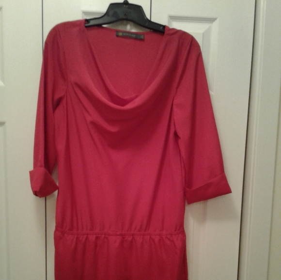 The Limited Draped Front Drop Waist Mini Dress - Picture 3 of 7